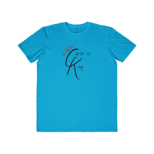 Men's Cotton Tee - "Christ is King"