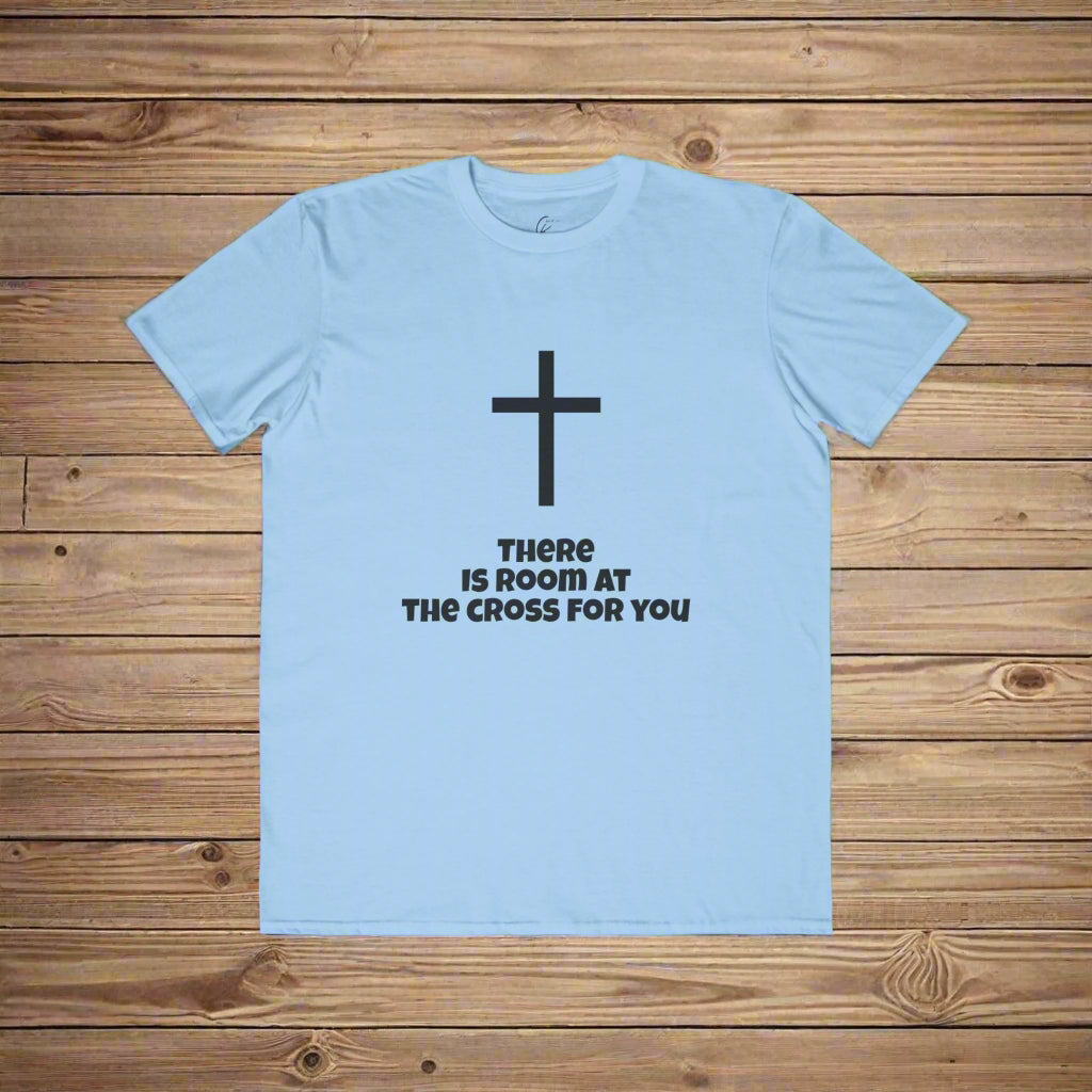 Men's Cotton Tee - "There is Room at the Cross for You"