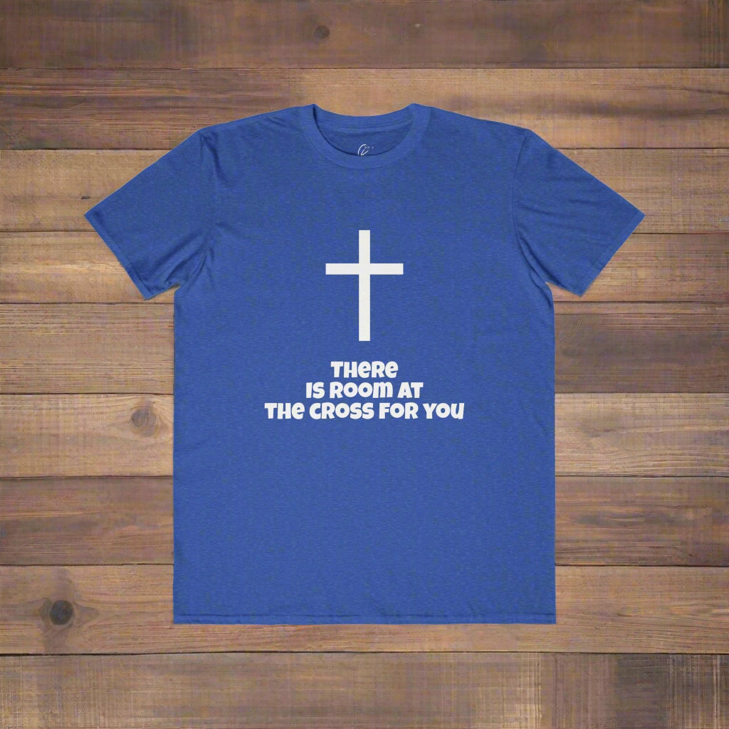 Men's Cotton Tee - "There is Room at the Cross for You"