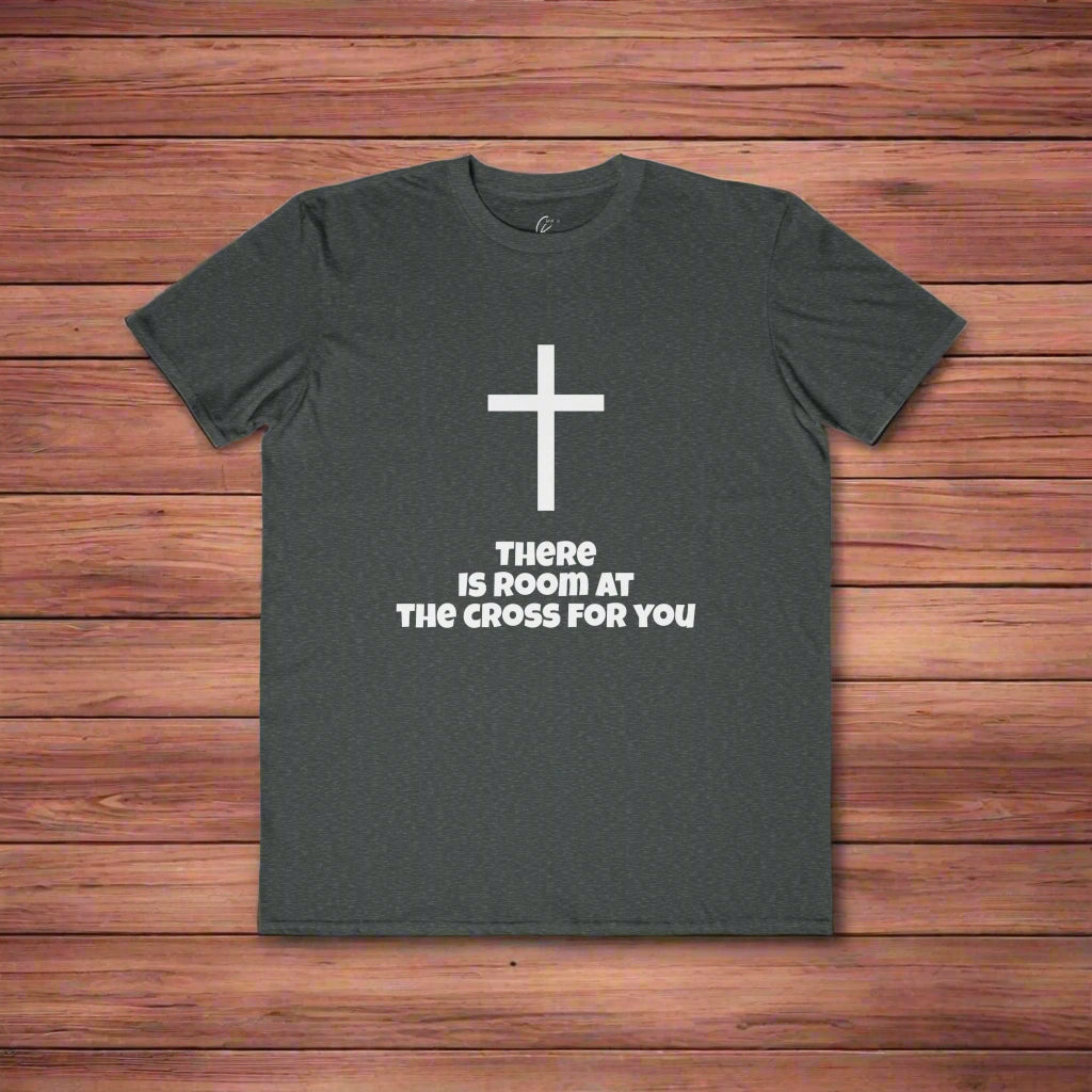 Men's Cotton Tee - "There is Room at the Cross for You"
