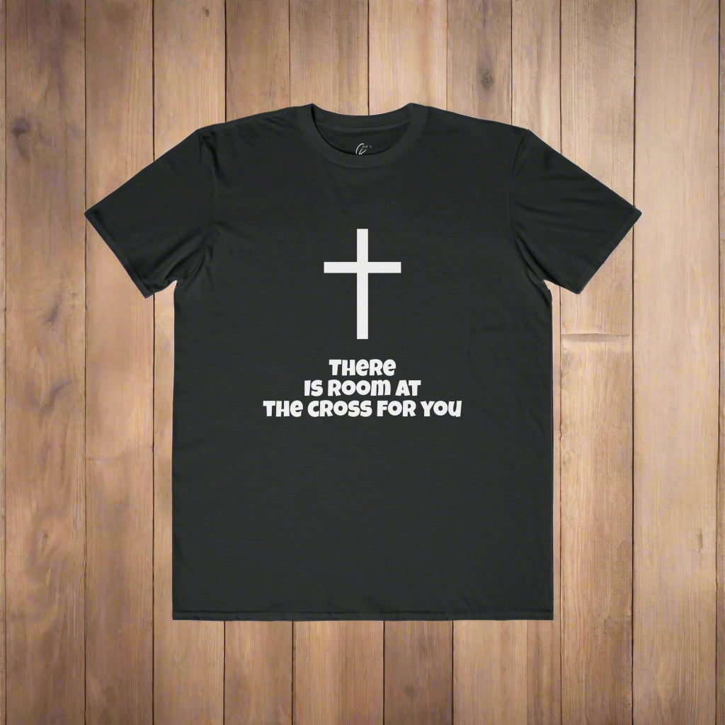 Men's Cotton Tee - "There is Room at the Cross for You"