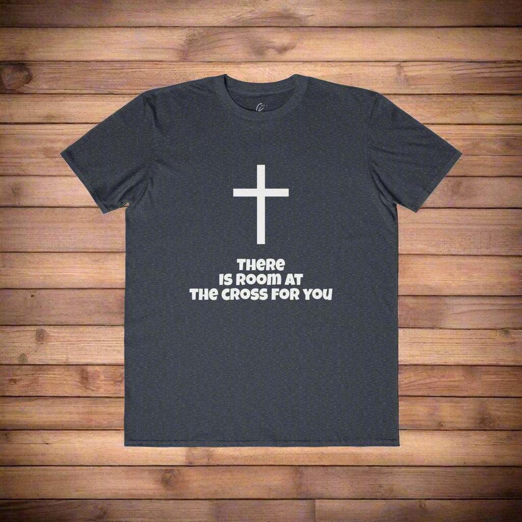 Men's Cotton Tee - "There is Room at the Cross for You"