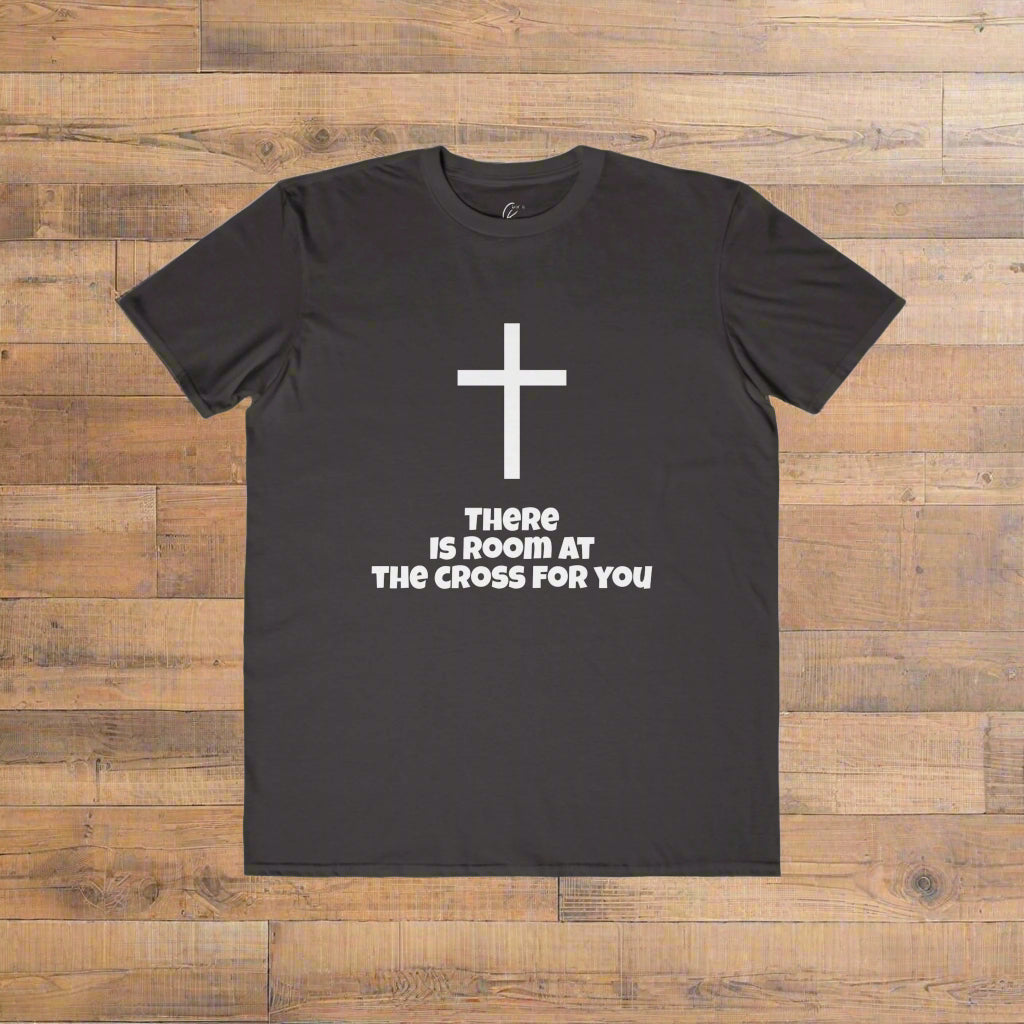 Men's Cotton Tee - "There is Room at the Cross for You"