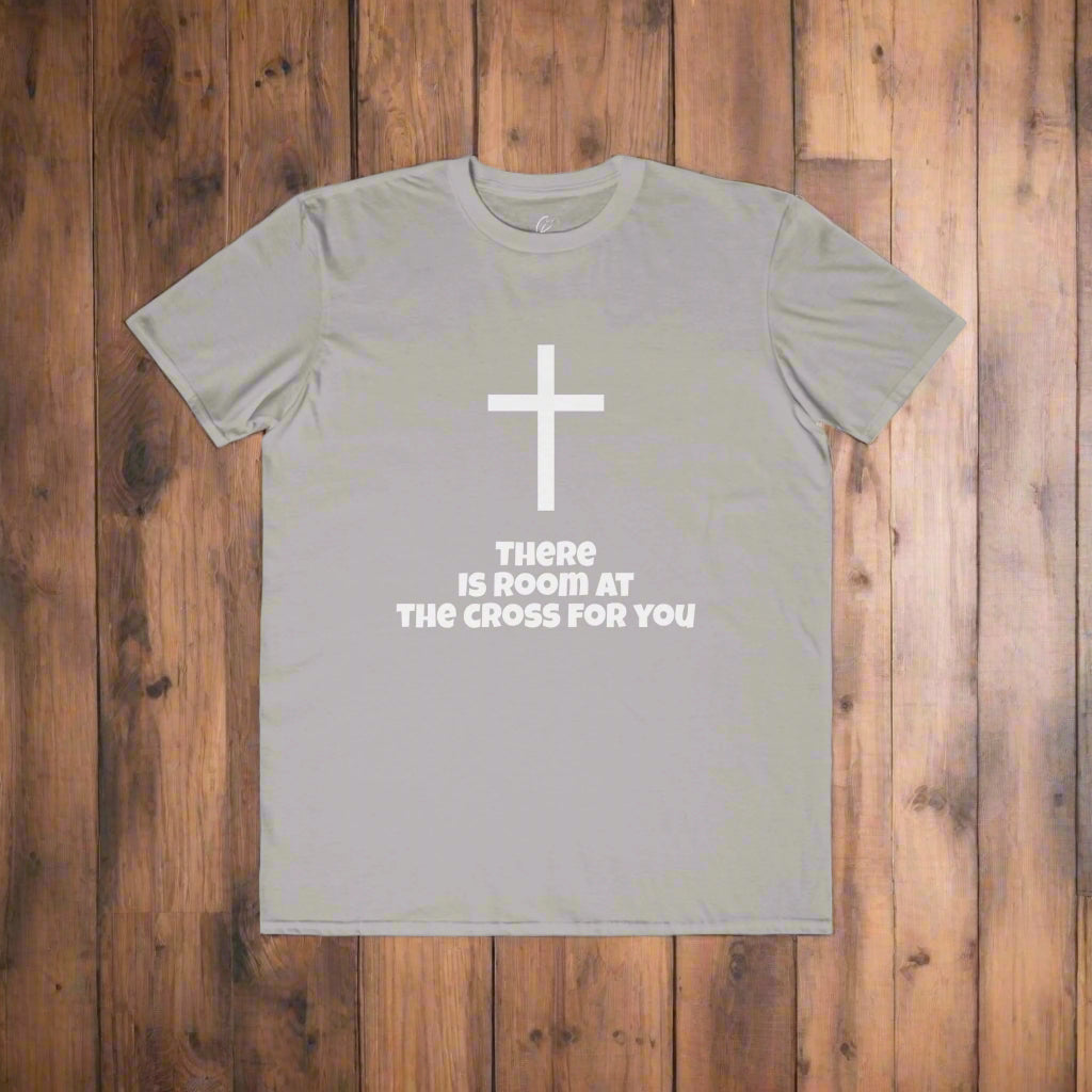 Men's Cotton Tee - "There is Room at the Cross for You"