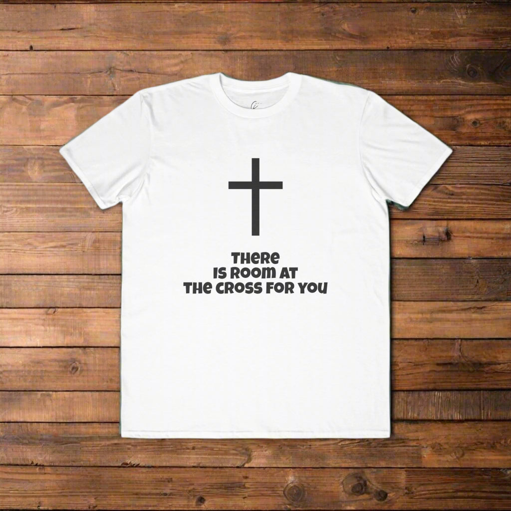 Men's Cotton Tee - "There is Room at the Cross for You"